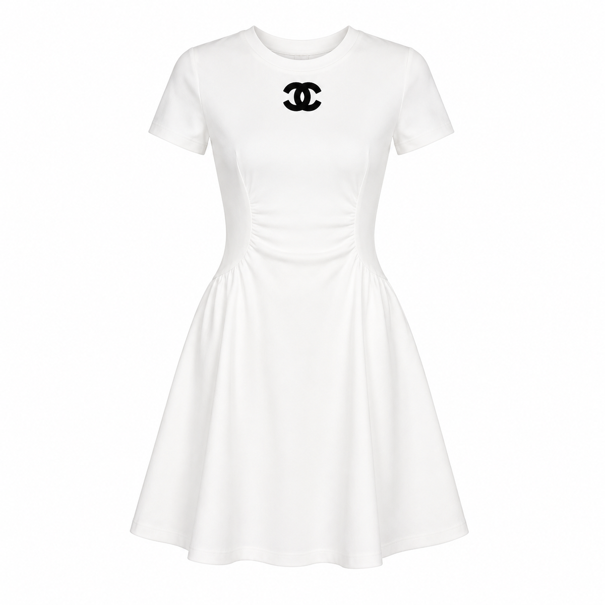C KURZ WEISS KLEID